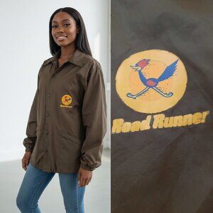 Vtg 90s Road Runner windbreaker jacket - Aristo Jac by Hilton brand